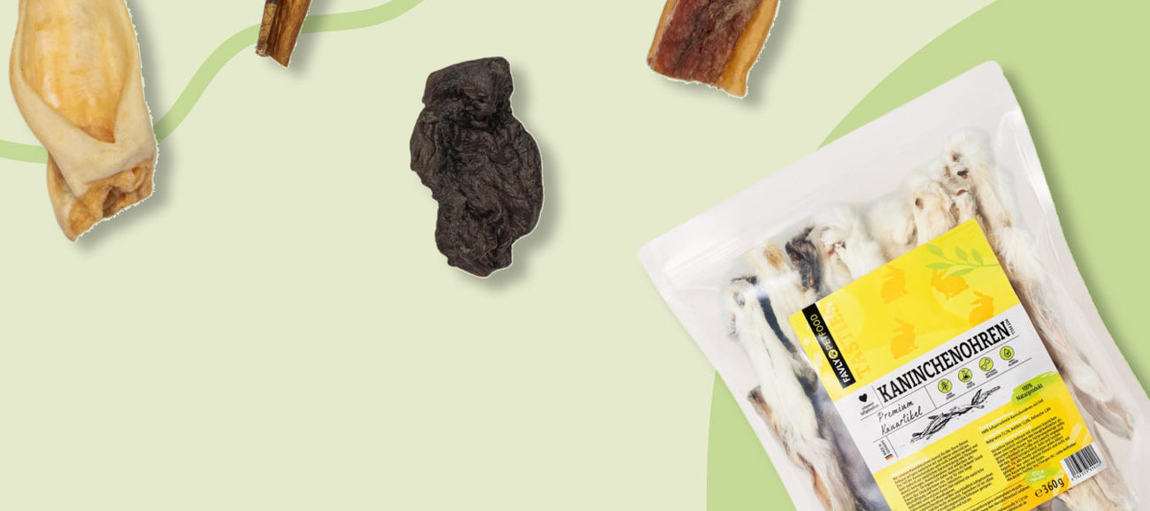 Luftgetrocknete Naturkauartikel
