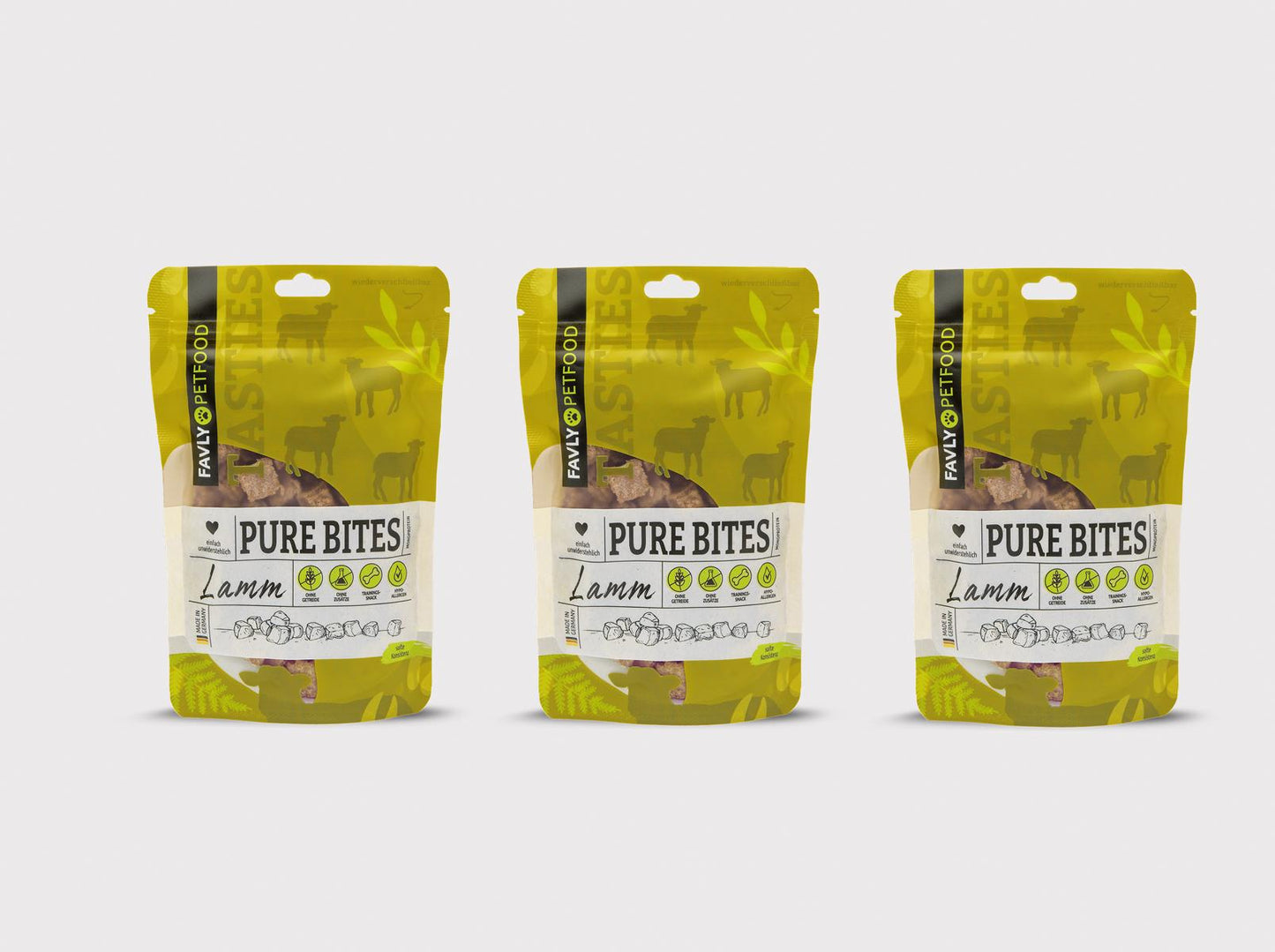 PURE Bites Lamm - aromatischer & softer Trainingssnack