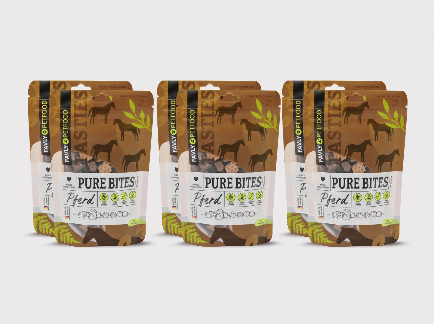 PURE Bites Pferd- hypoallergener & softer Trainingssnack