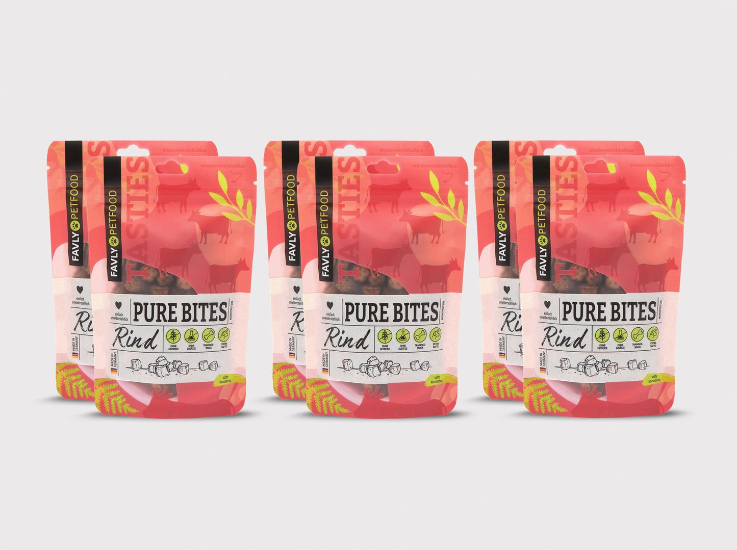 PURE Bites Rind - schmackhafter & softer Trainingssnack