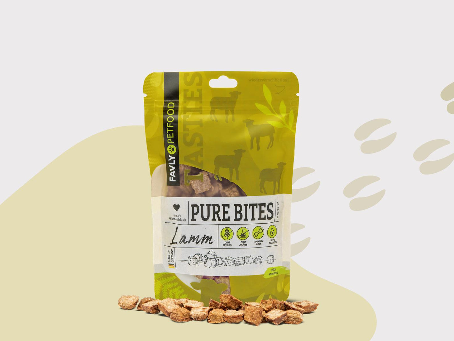 PURE Bites Lamm - aromatischer & softer Trainingssnack