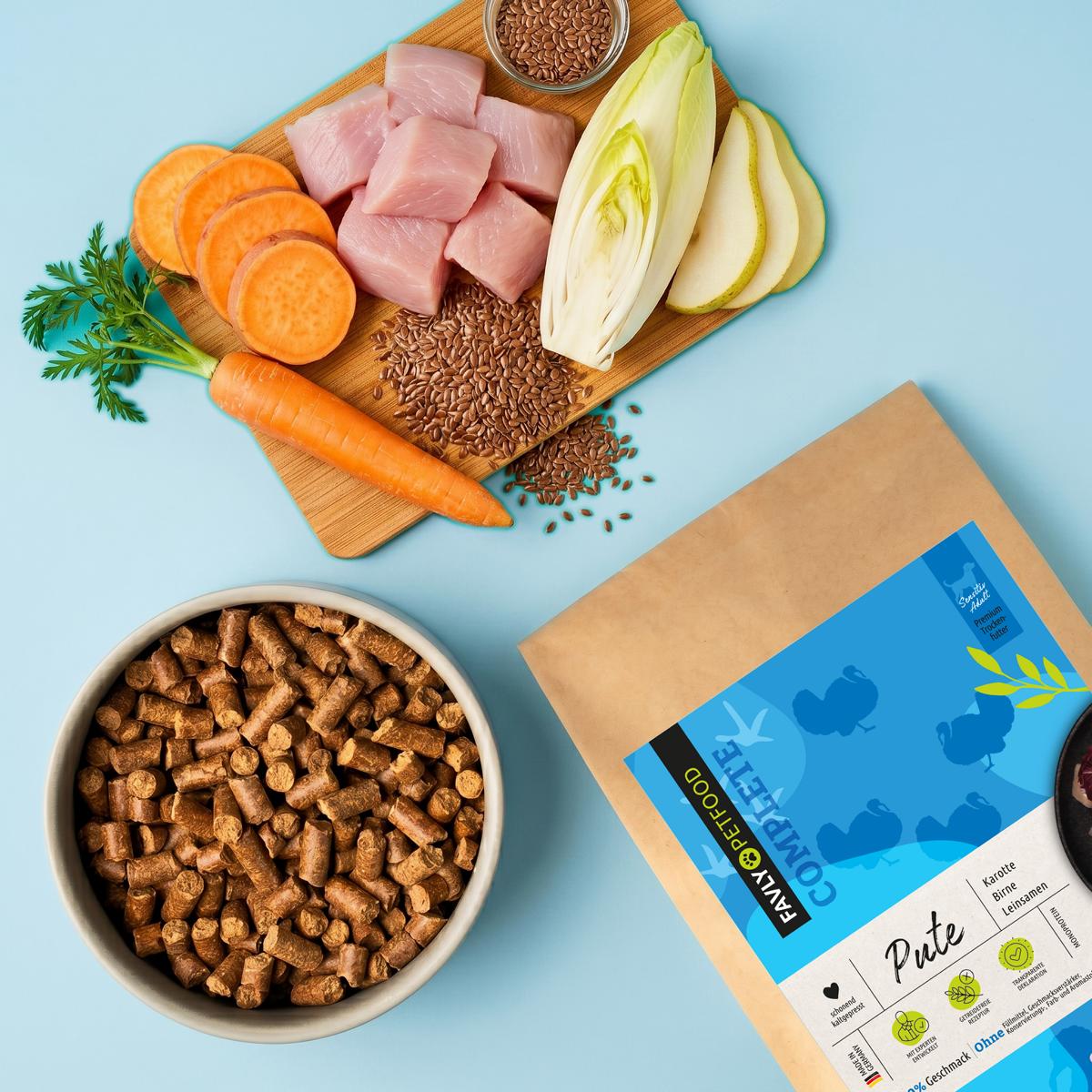 Trockenfutter Pute kaltgepresst – Monoprotein