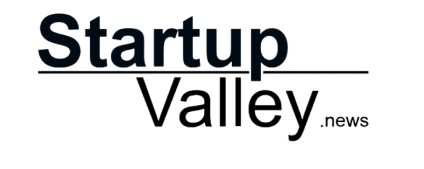 Startup Valley News-Logo in dunkelblauem und schwarzem Text mit einer horizontalen Linie, die „Startup“ und „Valley News“ trennt.