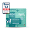 FAVLY Petfood DENTAL Pulver – Sonderangebot für die Maulhygiene, mit deutschem Siegel und weißem Hund auf türkisfarbenem Beutel.