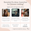 Drei Hunde sind gestresst; FAVLY Petfood RELAX Pulver hilft ihnen an Silvester, Stress abzubauen.