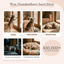 Vier Bilder: Mit UROCARE-Pulver von FAVLY Petfood für Nieren und Blase nach 4 und 8 Wochen.