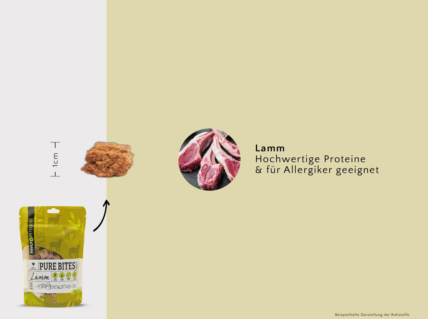 FAVLY Probierpaket "Lamm & Ziege" + GRATIS Futterguide