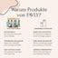 Infografik zeigt Vorteile von FAVLY Petfood HEPASKIN Pulver für Haut, Fell & Entgiftung im Vergleich zu herkömmlichen Produkten.