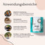 Infografik: FAVLY Petfood UROCARE Pulver - Niere & Blase, Anwendung für Hunde mit Nieren- & Blasenproblemen.